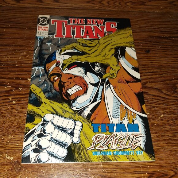The New Teen Titans #62 (DC comics,1990) - Picture 1 of 3
